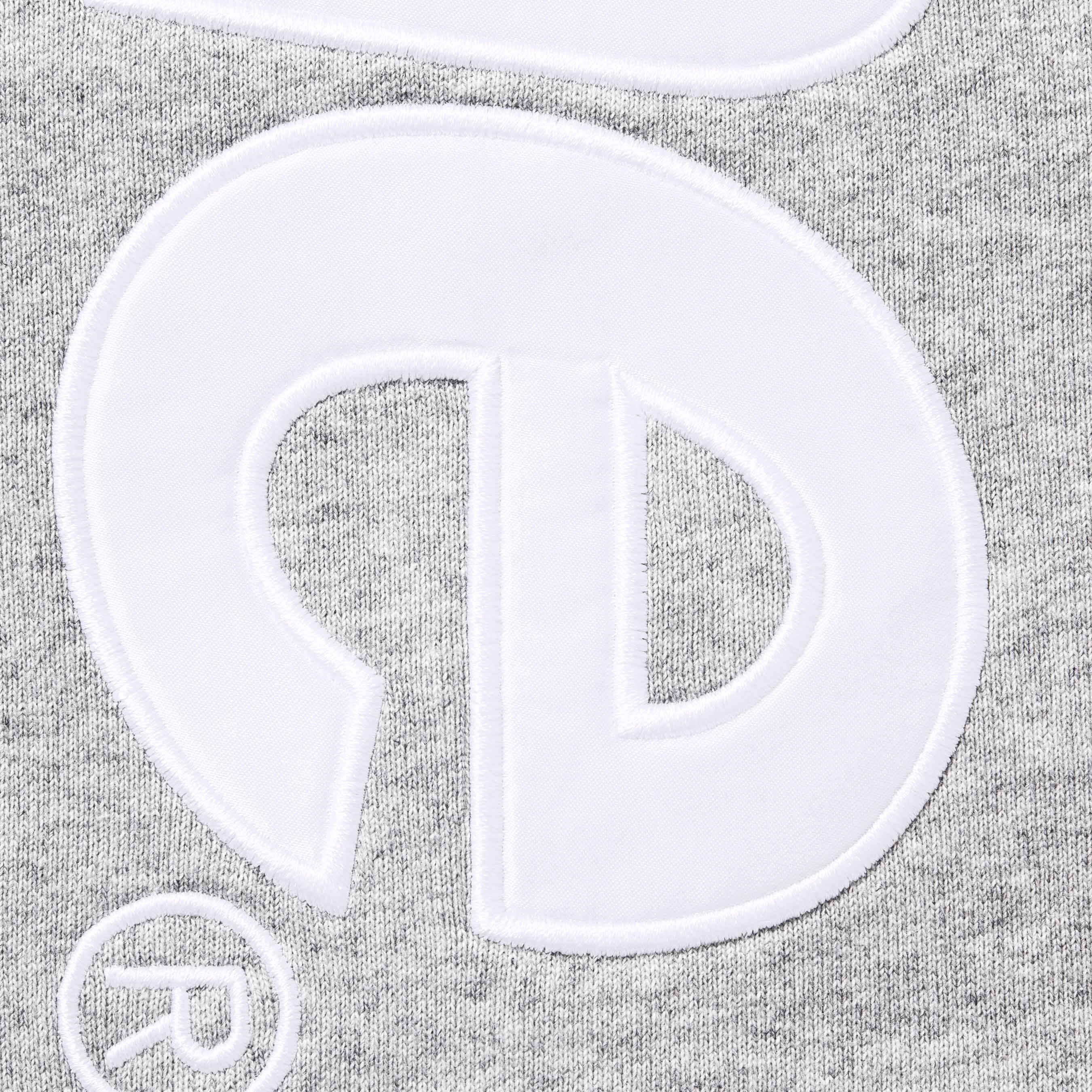 Satin Appliqué Hooded Sweatshirt view 7